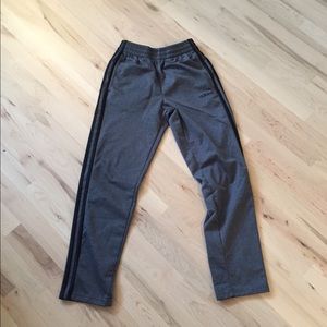 Boys adidas grey athletic pants